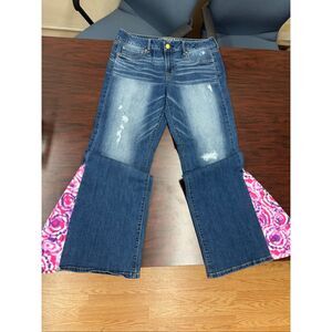 American Eagle Super Stretch Favorite Boyfriend Custom Jeans Size 14